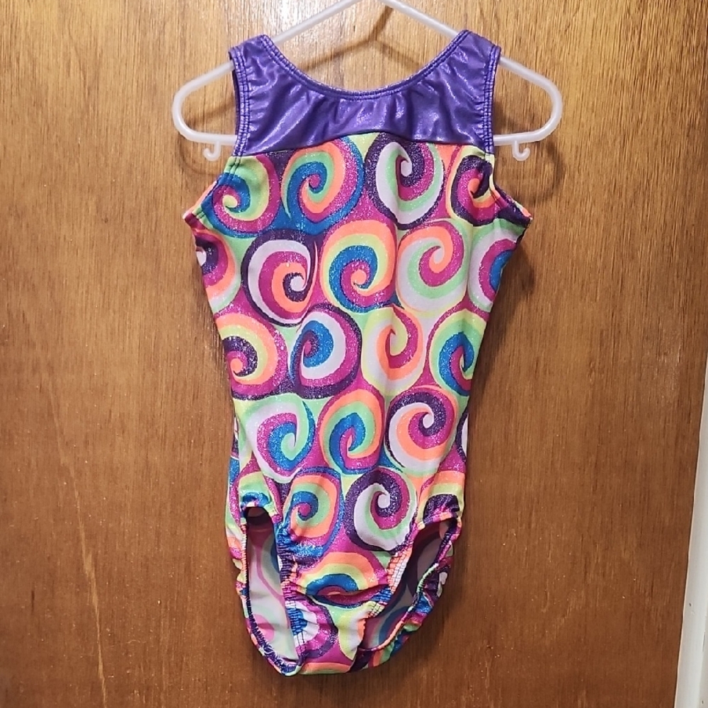 Motionwear Vibrant Swirl Leotard